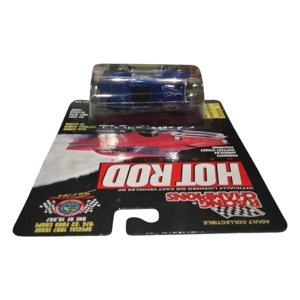 Racing Champions 1997 HOT ROD #97C - '32 Ford Coupe - Blue- LIMITED EDITION!